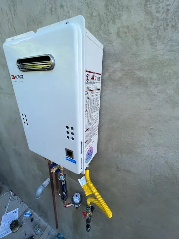 Tankless water heater installation for Sierra Madre homes